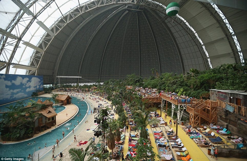 Holiday: The resort contains a beach, lagoon, water slide and adventure park. Guests can also enjoy numerous restaurants, evening shows and saunas